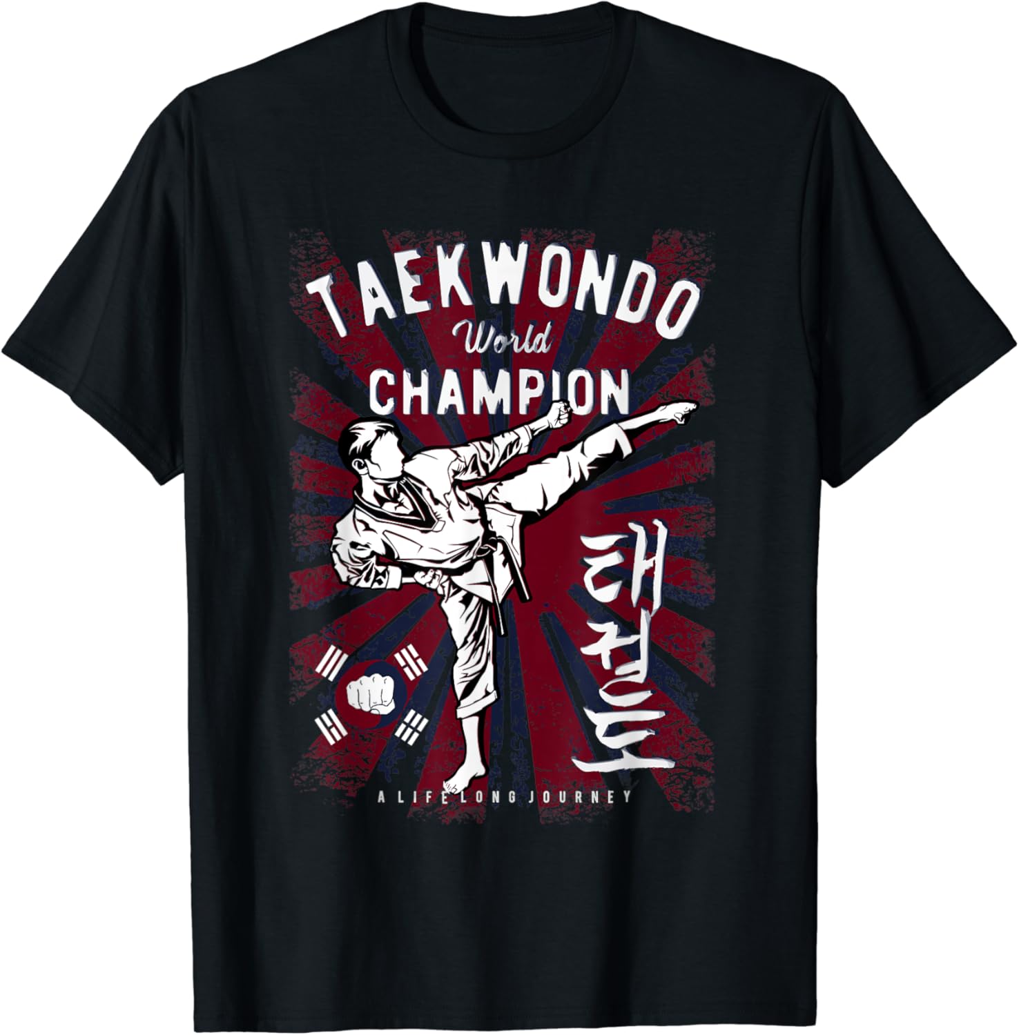 TaekwondoChampion, TKD, Taekwondo TShirt Amazon.de Fashion